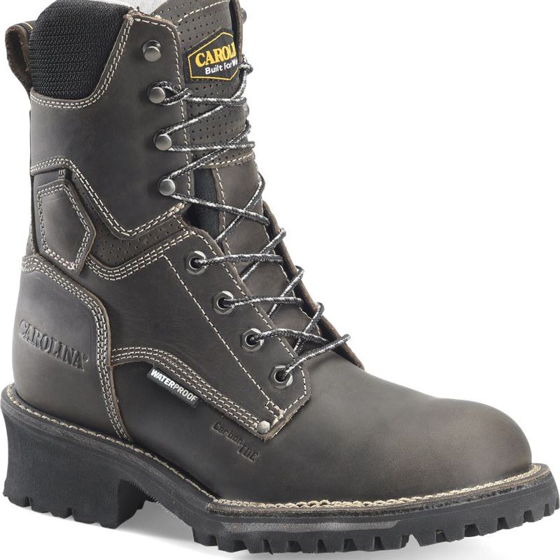 CAROLINA MEN'S Pitstop Logger Comp Toe in Gray