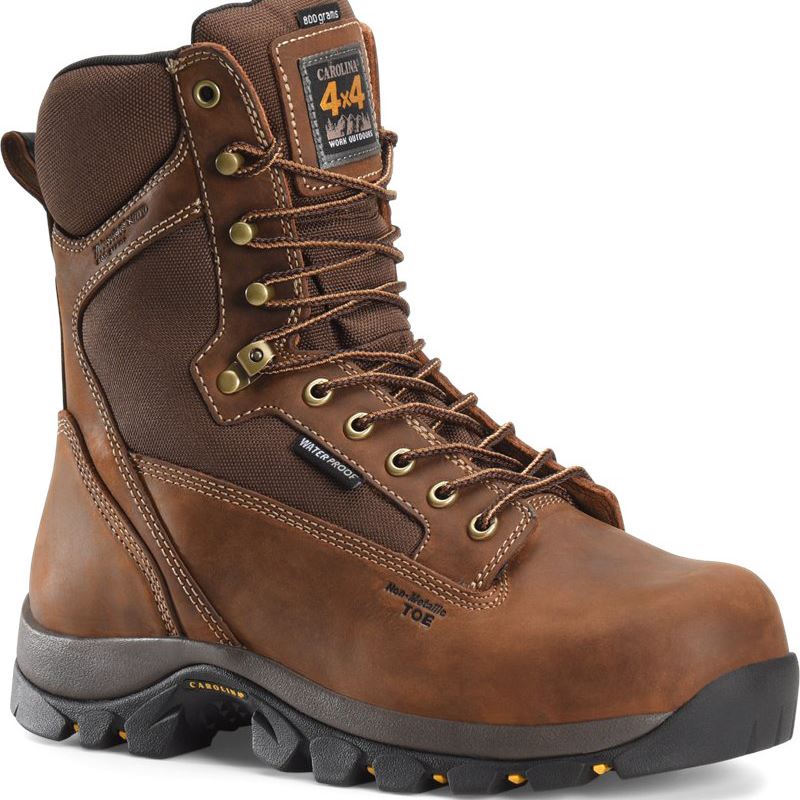 CAROLINA MEN'S INSULATED FORREST COMP TOE in DARK BROWN