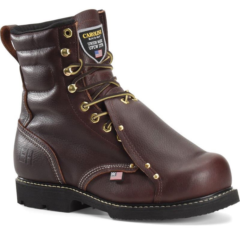 CAROLINA MEN'S INT HI STEEL TOE in DARK BROWN