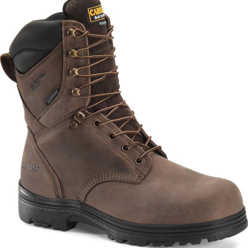 CAROLINA MEN'S INSULATED SURVEYOR STEEL TOE in DARK BROWN