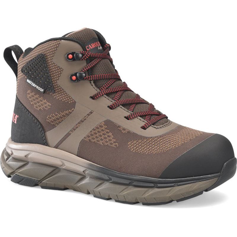 CAROLINA MEN'S Voltrex Comp Toe in DARK BROWN