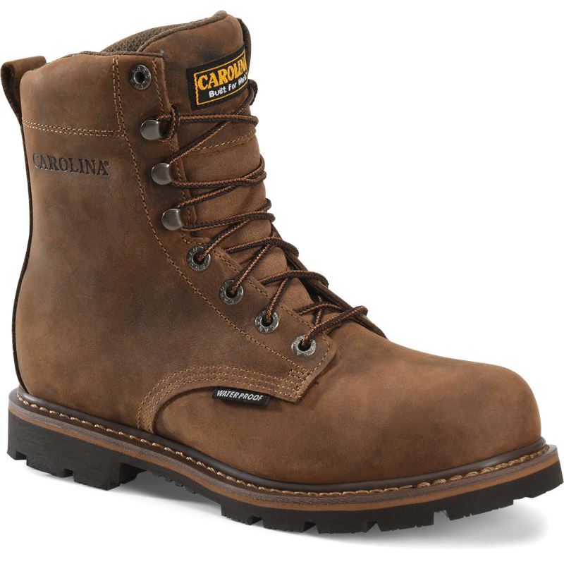 CAROLINA MEN'S INSTALLER STEEL TOE in DARK BROWN