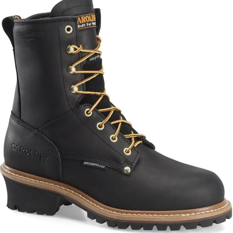 CAROLINA MEN'S INSULATED ELM STEEL TOE in BLACK