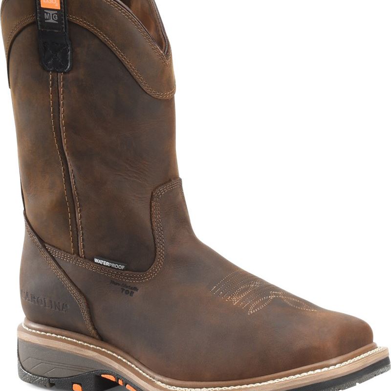 CAROLINA MEN'S ACTUATOR COMP TOE MET in DARK BROWN