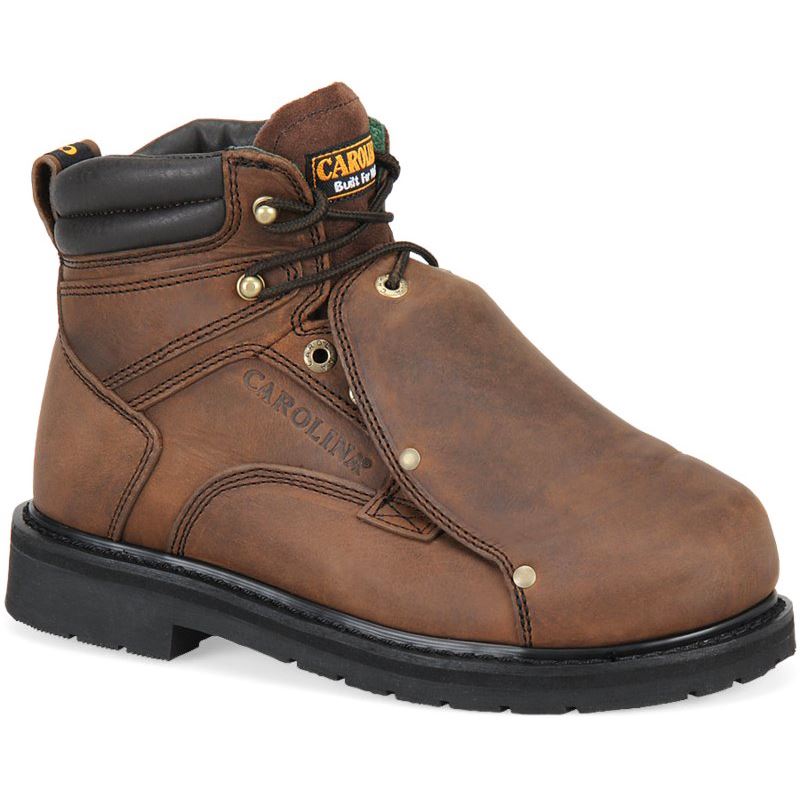 CAROLINA MEN'S METPRO STEEL TOE in MEDIUM BROWN