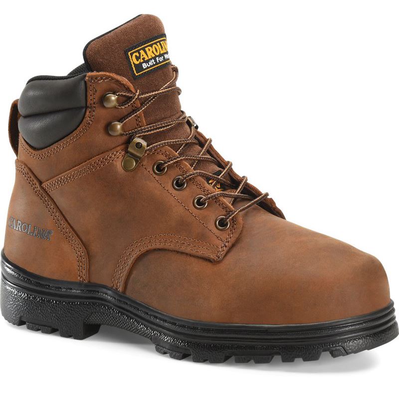 CAROLINA MEN'S FOREMAN STEEL TOE in DARK BROWN