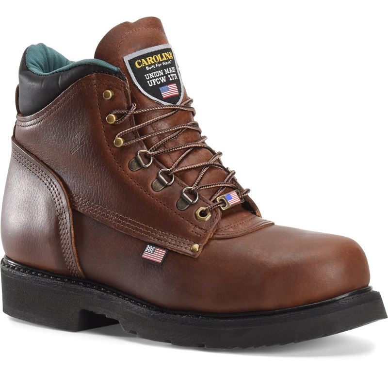 CAROLINA MEN'S SARGE LO STEEL TOE in LIGHT BROWN