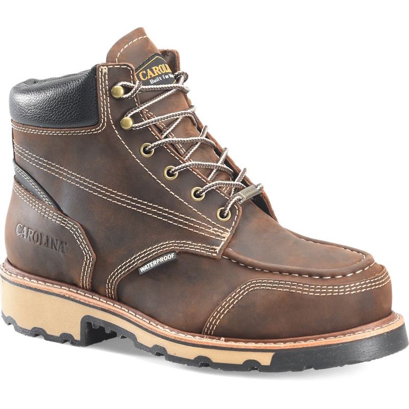 CAROLINA MEN'S FERRIC STEEL TOE in DARK BROWN